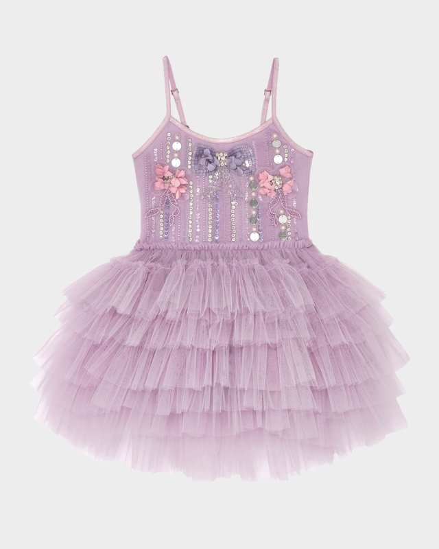 Girl's Bebe Masquerade Tutu Dress, Size 3M-24